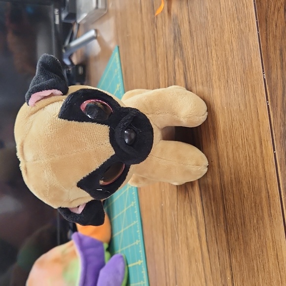 Ty Beanie Boo Rufus The Pug Dog 7" - Picture 1 of 3